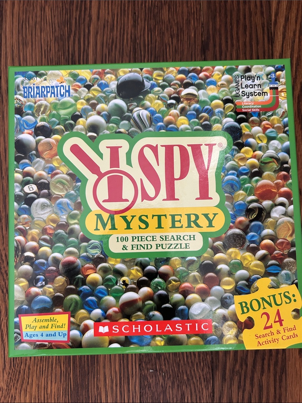 Scholastic I SPY Mystery 100-Piece Search & Find Puzzle — Multicolor